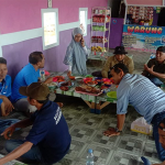 PWI Kabupaten Bima saat rapat di Warung Yuli Jalan Panda