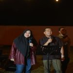 Foto: Lalu Muhammad Iqbal dan Hj. Indah Dhamayanti Putri