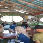PWI Kabupaten Bima saat pelatihan jurnalistik di Panda