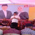 Calon Gubernur NTB, Dr. Lalu Muhammad Iqbal saat di Nggembe