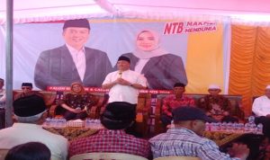 Calon Gubernur NTB, Dr. Lalu Muhammad Iqbal saat di Nggembe