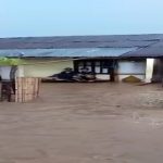 Salah satu rumah warga terdampak banjir di Dusun Jala, Desa Nggembe