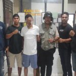 Bandar Narkoba HR saat berada di Polsek Bolo