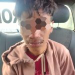 Pelaku usai diamankan polisi