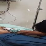 Pasien saat dirawat inap