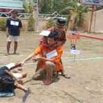 Rekontruksi di Mako Polres Kabupaten Bima